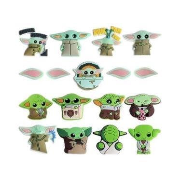 Imagem de Acessórios De Calçados Disney Star Wars Para Crianças, 8-55PCS, Decora