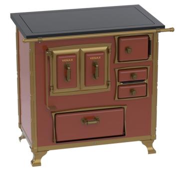 Imagem de Fogao a Lenha Venax GII n 1 Renaissance Premium Tabaco SE