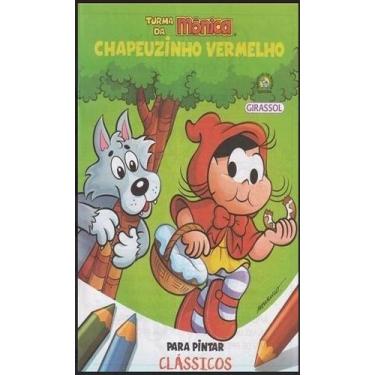 Imagem de Tm   para pintar clássicos   chapeuzinho vermelho   girassol