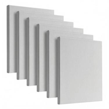 Imagem de Kit 6 Telas Para Pintura Artística / Escolar 30x30cm Souza