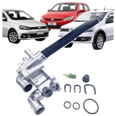 Imagem de Carcaca com Valvula Termostatica Gol G5 G6 Fox Golf 1.0 e 1.6 - HD