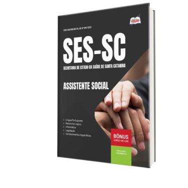 Imagem de Apostila SES-SC - Assistente Social - Apostilas Opção