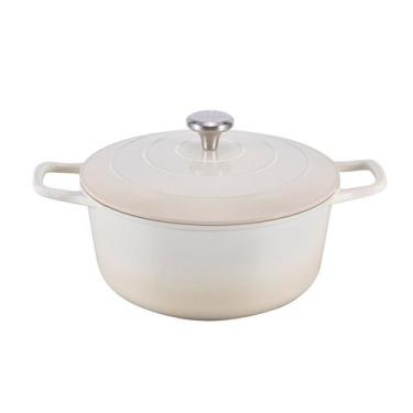 Imagem de Cacarola Inducao 28 cm Vista Home Amalfi Crema 7 Litros, 7 litros, Cre