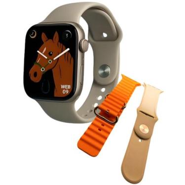 Imagem de Smartwatch Digital S8 Tela 1,9 Ios Android Nfc Jogos Esporte - Khostar