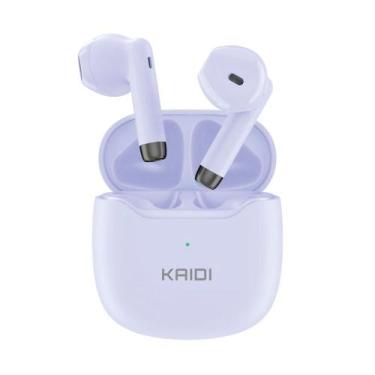 Imagem de Fone De Ouvido Sem Fio Kaidi TWS Smart Touch Kd-771 Lilás