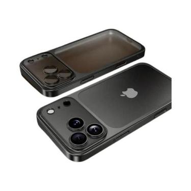 Imagem de Capa Transparente De Luxo Com Revestimento Para iPhone 17 16 15 14 13 