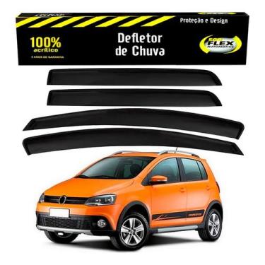 Imagem de Jogo Calha Defletor Chuva Crossfox 1.6 2011 A 2014 - Ecoflex