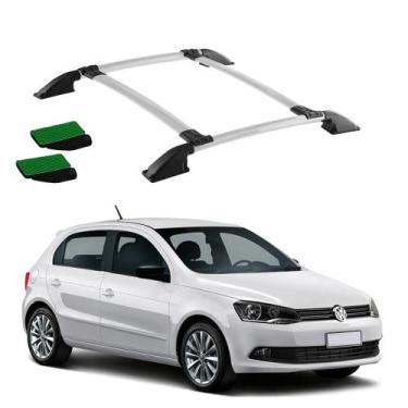 Imagem de Bagageiro Gol G5 G6 2010 2011 2012 2013 a 2017 Prata Colado - Track