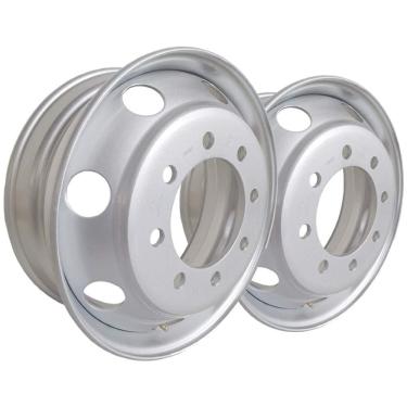 Imagem de Combo 2 Rodas Mercedes Benz 1113 Carreta 22.5 X 7,5 BZ0184  8 Furos Cônico Bz Automotive