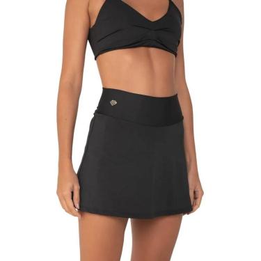 Imagem de Short Saia Amei Sport com Bolso Interno - Preto-Unissex