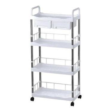 Imagem de Estante Organizadora Modular 4 Andares Com Gavetas, Para Casa E Escrit