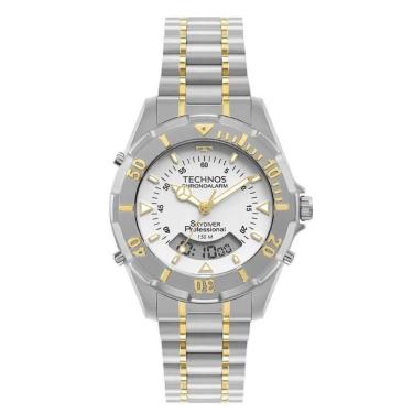 Imagem de Relógio Technos Skydiver WT2050AGN/1B Prata Masculino-Masculino