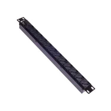 Imagem de Régua Para Rack Com 12 Tomadas 10A Bivolt Ipec