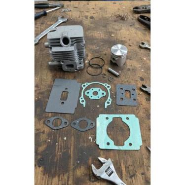 Imagem de Kit Cilindro Roçadeira 34mm Comp. Husqvarna 226 (Completo) - Congratul