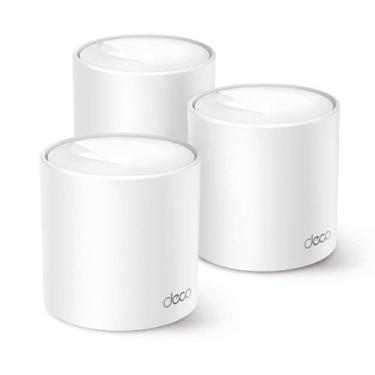 Imagem de Roteador Mesh TP-Link Deco X10 3-PACK, Wi-Fi 6, AX1500, Dual-Band, 2P 