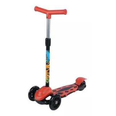 Imagem de Patinete Radical New Power Infantil Altura Ajustavel 3 Rodas vermelho 