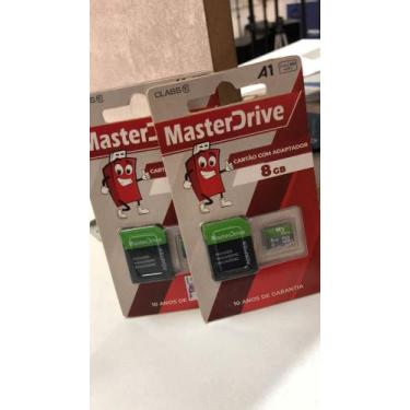 Imagem de Cartão de memória Micro SD Com Adaptador 8GB - MASTER