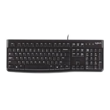 Imagem de Teclado logitech k120 usb preto