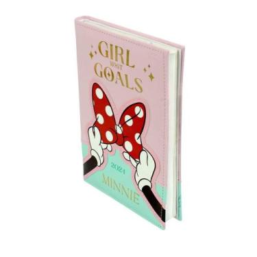 Imagem de Agenda Minnie Girl With Goals 134x190mm Ref.4116 Dac