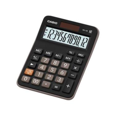 Imagem de Calculadora de Mesa Casio 12 Dígitos - MX-12B Preta