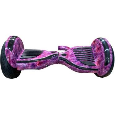 Imagem de Hoverboard Skate Elétrico 10,5 Polegadas Led Bluetooth C - Shark Blue