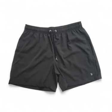 Imagem de Calção Short Praia Liso Em Elastano DareEsportes Masculino Adulto - Re