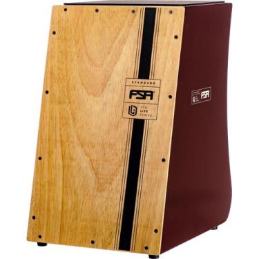 Imagem de Cajon Acústico Lite Vinho STD LTS-02 - FSA