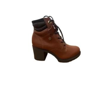 Imagem de Bota Dakota Feminina Plataforma Salto Bloco D0461, 36, Marrom