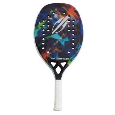 Imagem de Raquete Beach Tennis Mormaii Flexxa Slim Carbono 3k
