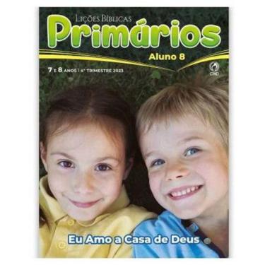Imagem de Revista Lições Bíblica Primários Aluno 4º Trimestre 2023 - CPAD