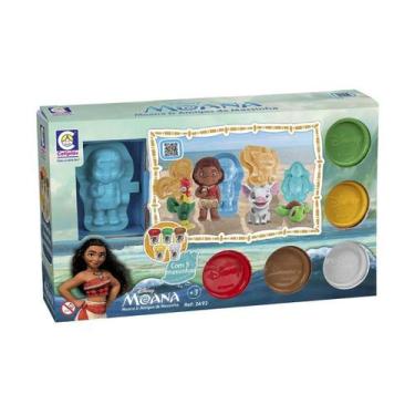 Imagem de Brinquedo Moana E Amigos De Massinha Disney - Cotiplás, UN, Diversas