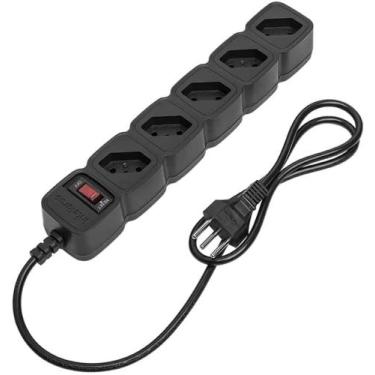 Imagem de Filtro De Linha Intelbras 5 Tomadas Epe 205 Br Preto Bivolt