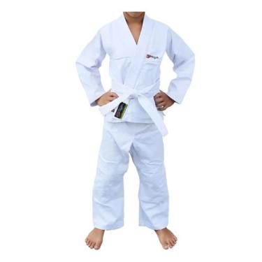 Imagem de Kimono Infantil Naja Kids - Branco, M2