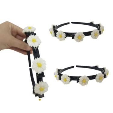 Imagem de Tiara De Cabelo 8 Presilhas Embutidas Diadema Acessório C25 - pra vc, 