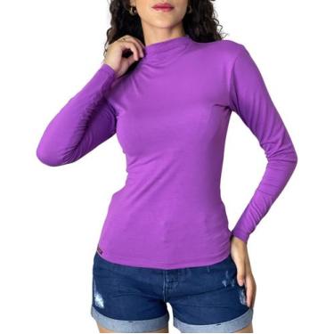 Imagem de Blusa segunda pele K2B gola alta viscolycra Monica, M, Verde