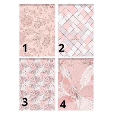 Imagem de Bloco de Anotações Vertical Rosa Rose Animativa - 80 Folhas, 3