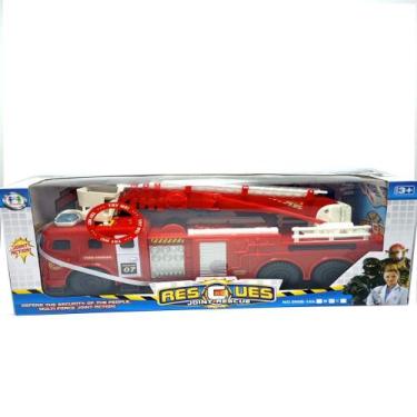 Imagem de Caminhão de Bombeiro Rescues Joint Rescue  - D Toys Brinquedos