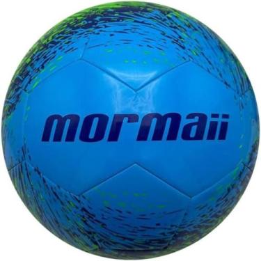 Imagem de Bola Futebol Spin Mormaii FC5-225 Azul/Verde