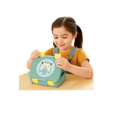 Imagem de Bento Box Infantil Buba Marmita Bebê com Divisórias, Verde