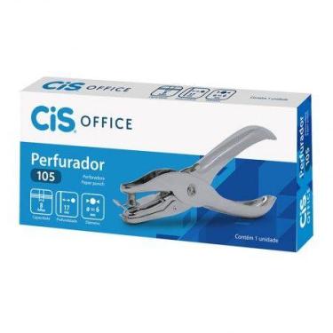 Imagem de Perfurador de papel alicate 1 furo até 8 folhas 105 - Cis