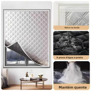 Imagem de Cortinas Térmicas De Inverno Isoladas E À Prova De Vento, Isolamento A