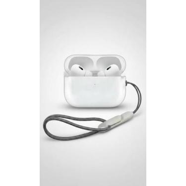 Imagem de Fone Bluetooth TWS 5.3 Branco C/ Lanyard - Congratulations Store