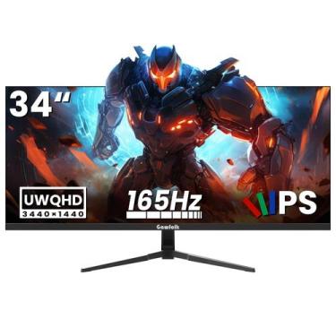 Imagem de Monitor Gawfolk Ultrawide 34" 165Hz UWQHD IPS FreeSync
