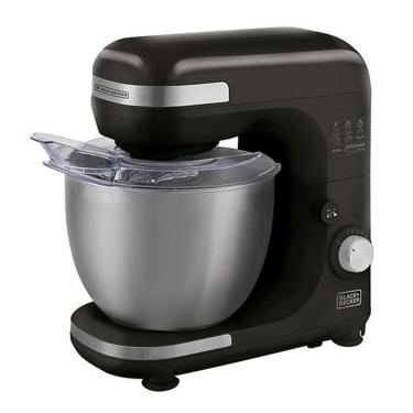 Imagem de Batedeira Planetária Black + Decker Plan2000 5L 750W 8 Velocidades Preto 220V