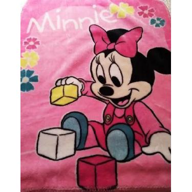 Imagem de Cobertor Antialérgico Raschel Disney Minnie Brincando -Jolitex- Origin