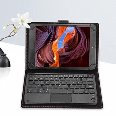 Imagem de Teclado Bluetooth para laptop, Teclas de mídia FN de teclado sem fio com Touchpad para Tablet PC de 7/8 polegadas para Windows para Android