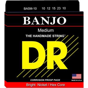 Imagem de DR Strings Banjo 5 cordas: 10, 12, 15, 23, 10