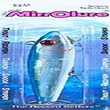 Imagem de Mirrolure Pia clássica 52M-24 Twitch azul Bk/branco/prata 9,5 cm 14,7 g