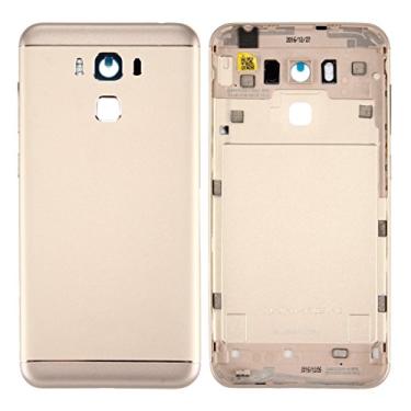 Imagem de Peças de reposição de liga de alumínio para Asus ZenFone 3 Max / ZC553KL (cinza) Peças (cor dourada)