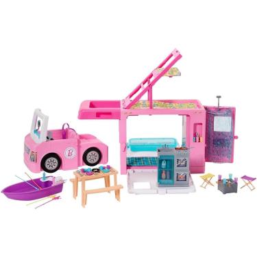 Imagem de Barbie Trailer Acampamento Dos Sonhos 3 Em 1 Ghl93 Mattel